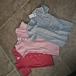 Brand new girl shirts set of 3